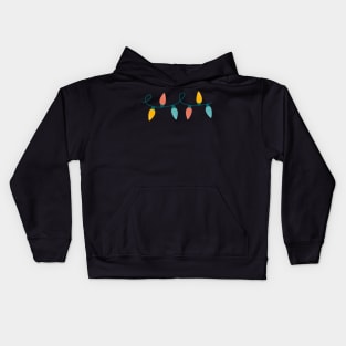 Christmas lights Kids Hoodie